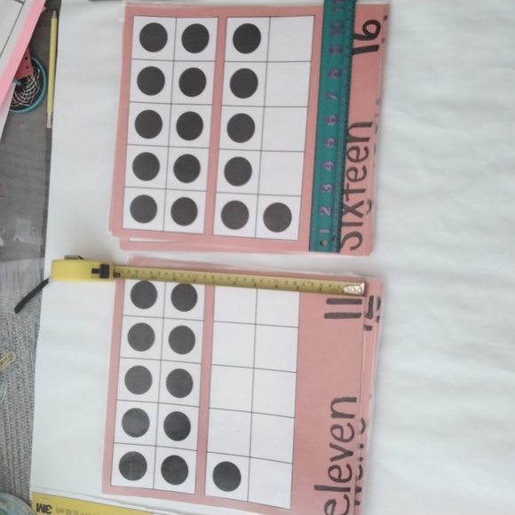 Ten Frame Posters - Picture 3 of 3